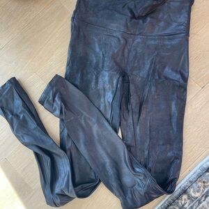 Spanx faux leather legging